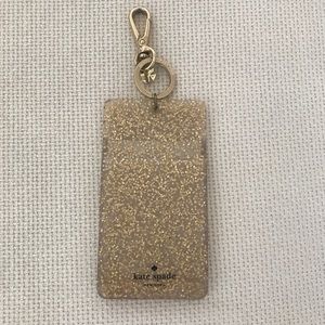 Kate Spade ID and card holder / bag charm